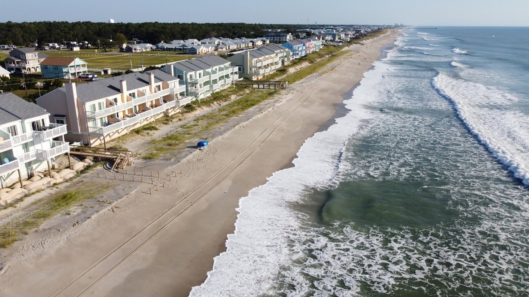Where the waves meet the neighborhood
